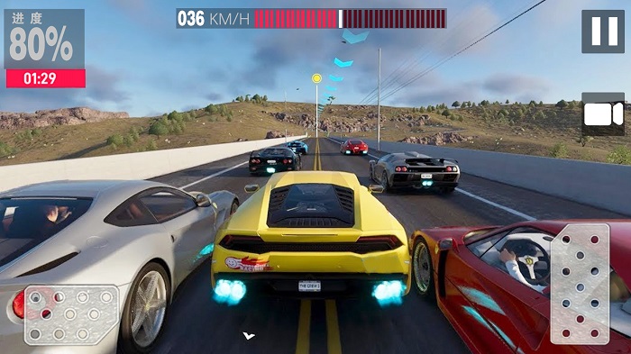 竞速飞车模拟游戏