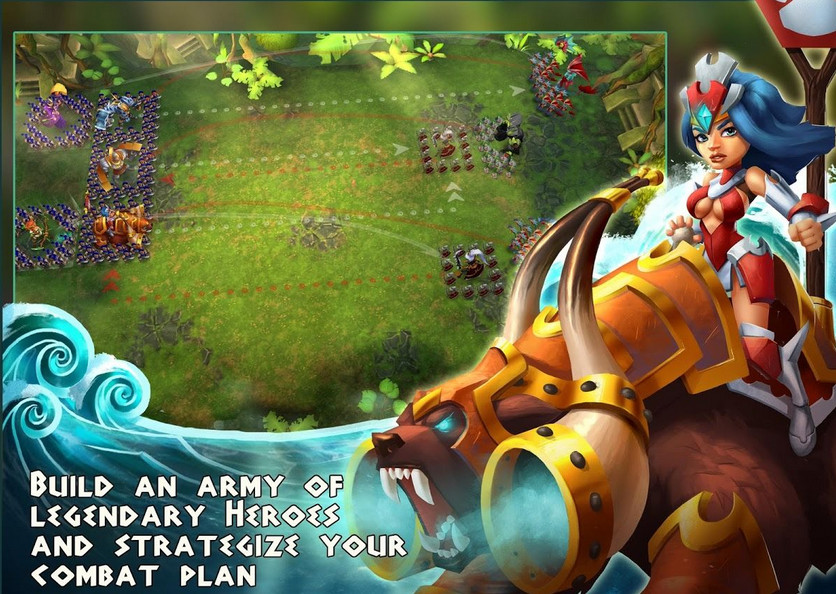 战潮亚特兰蒂斯英雄游戏