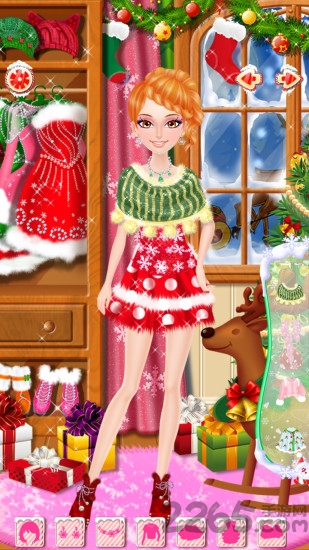 圣诞公主装扮沙龙游戏