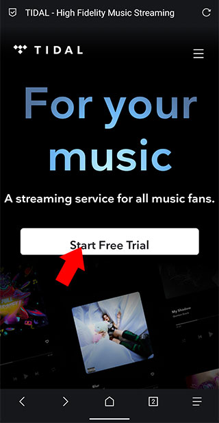 tidal注册方法 tidal注册教程