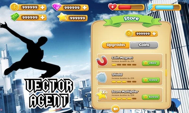 矢量特工无限金币版