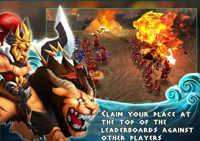 战潮亚特兰蒂斯英雄游戏