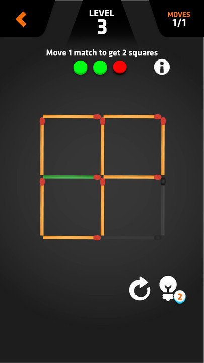 烧脑火柴棍游戏