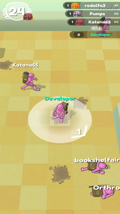 有趣的淘金者游戏