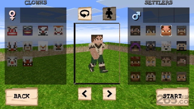 小丑的像素世界游戏