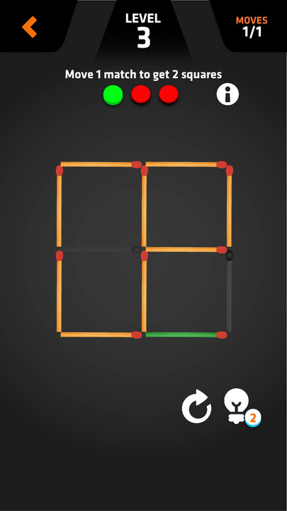 烧脑火柴棍游戏