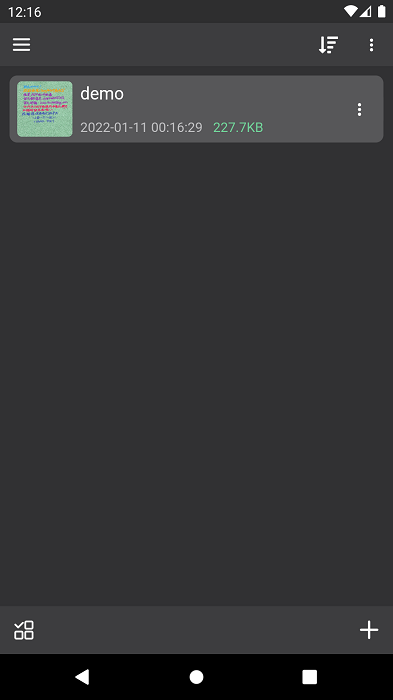 随手写easynoteapp