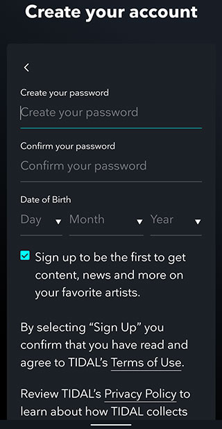 tidal登录方法 tidal怎么登录