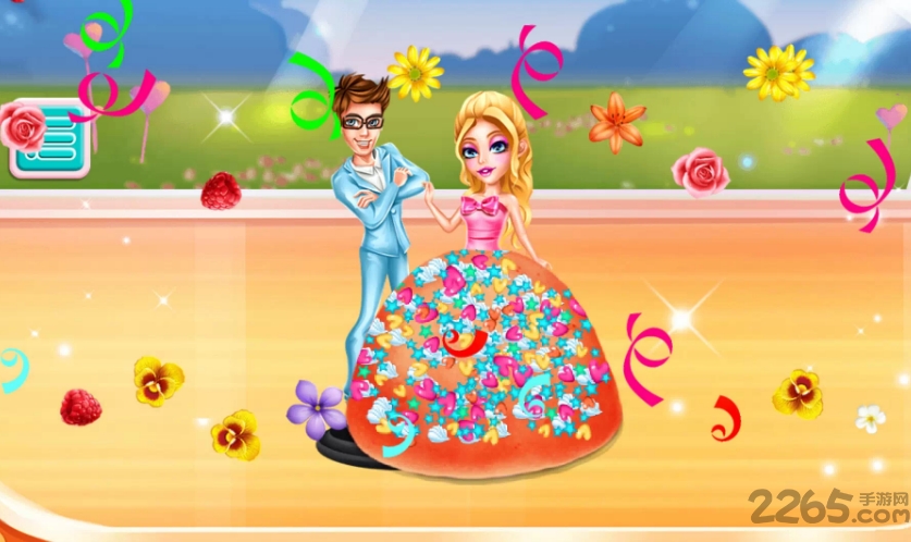 小公主做生日蛋糕游戏