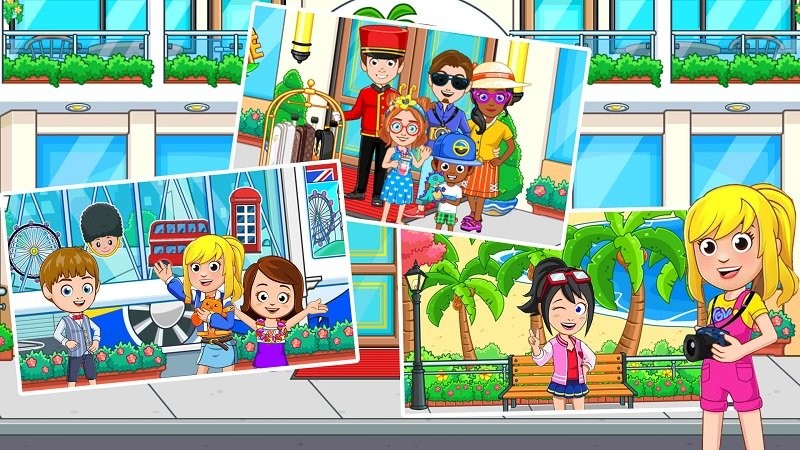 迷你城市度假屋游戏