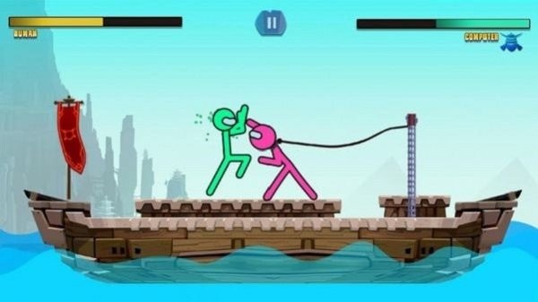 暗影战士斯蒂克曼战斗手机版