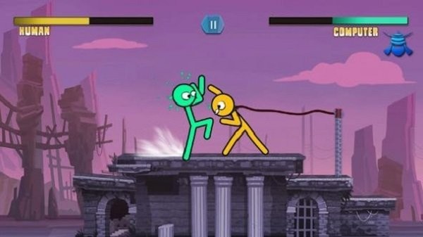 暗影战士斯蒂克曼战斗手机版