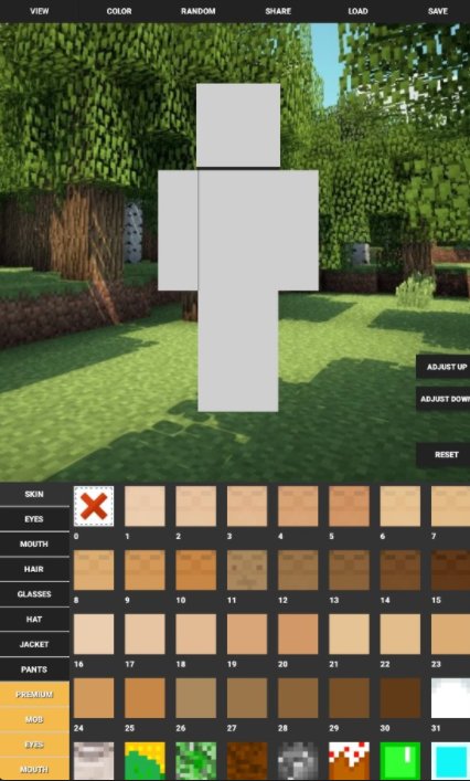 我的世界人物皮肤编辑器手机版(custom skin creator)