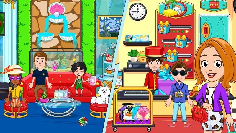 迷你城市度假屋游戏