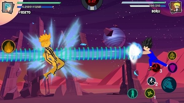 火柴人影子战士龙手游(stickman shadow fighter dragon)