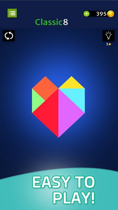 烧脑七巧板游戏