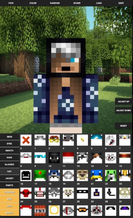 我的世界人物皮肤编辑器手机版 我的世界人物皮肤编辑器手机版下载