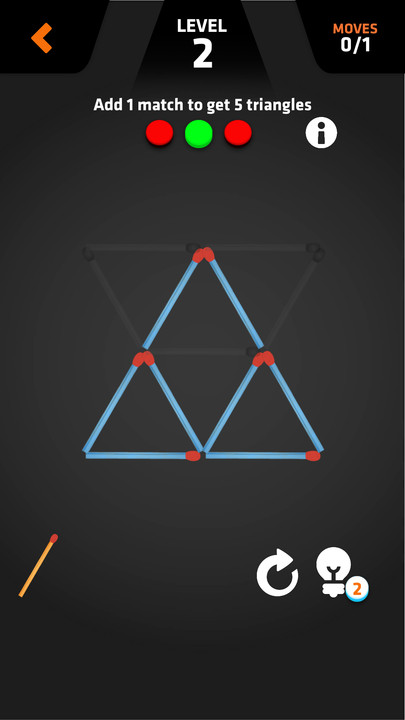 烧脑火柴棍游戏