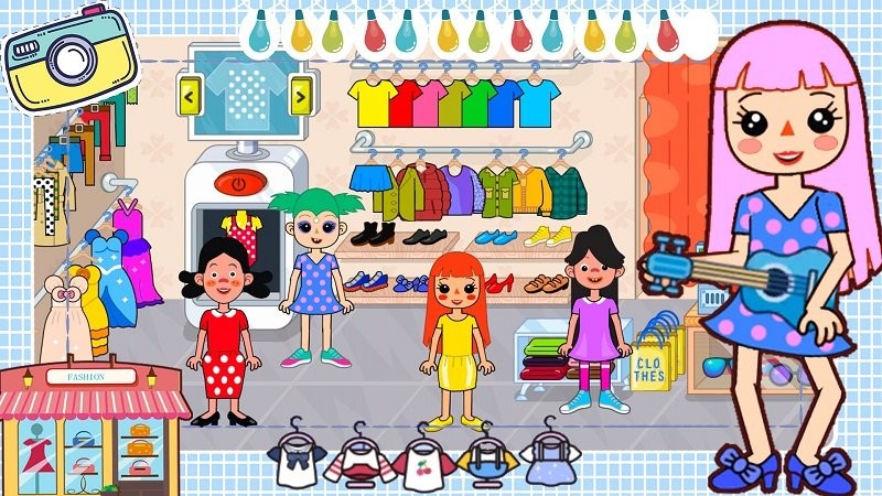 樱花我的小镇装扮游戏