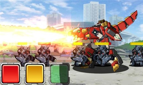 机甲恐龙战争游戏