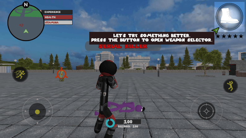 火柴人绳索英雄1破解版无限金币和钻石