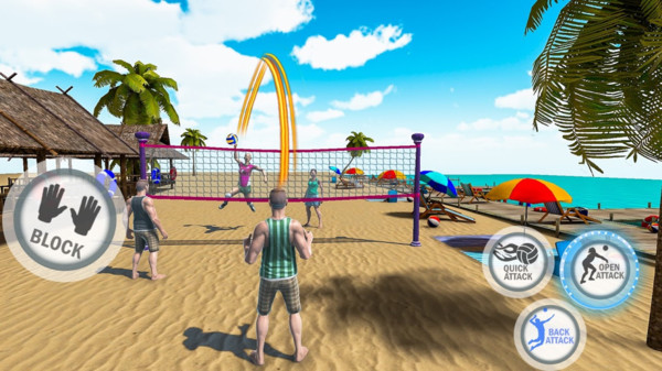 排球明星赛游戏