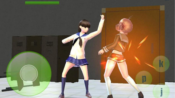 高中女生街的空手道模拟器最新版