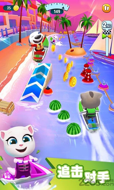 汤姆猫摩托艇游戏 汤姆猫摩托艇免费下载