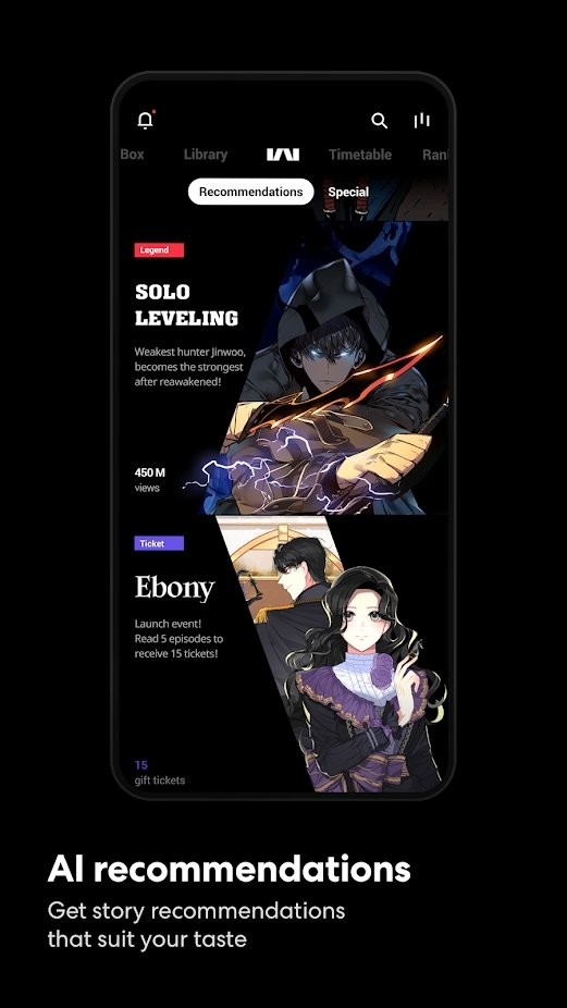 kakao webtoon中文版