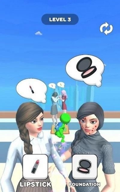 女巨人化妆游戏(giant women)