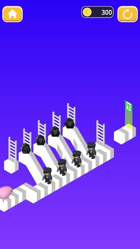 搭梯救动物游戏(animals and ladders)