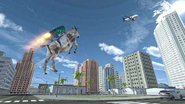 模拟山羊疯狂城市游戏