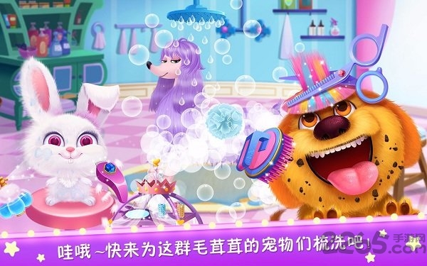 毛绒宠物美容院游戏破解版