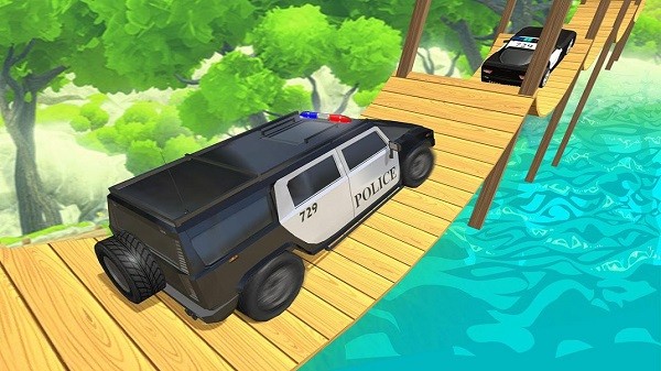 不可能的警车特技游戏 不可能的警车特技游戏下载