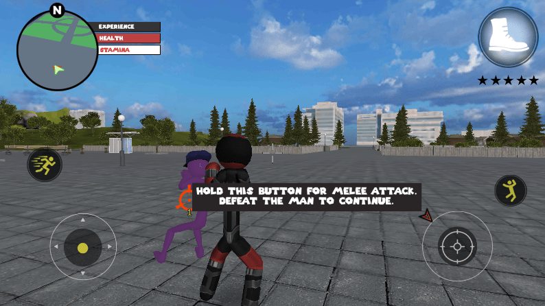 火柴人绳索英雄1破解版无限金币和钻石