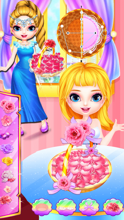 婚礼花女孩芭比装扮化妆游戏