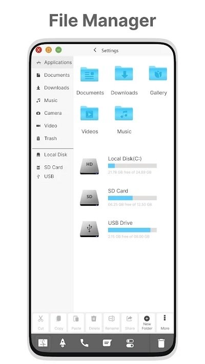 安卓仿mac启动器(launcher for mac os)
