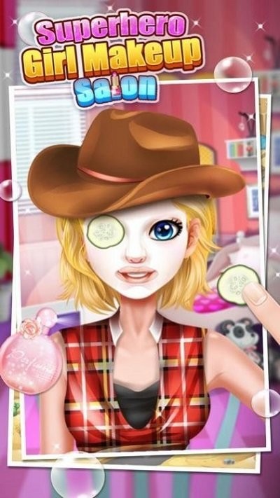 超级英雄女孩化妆手机版下载