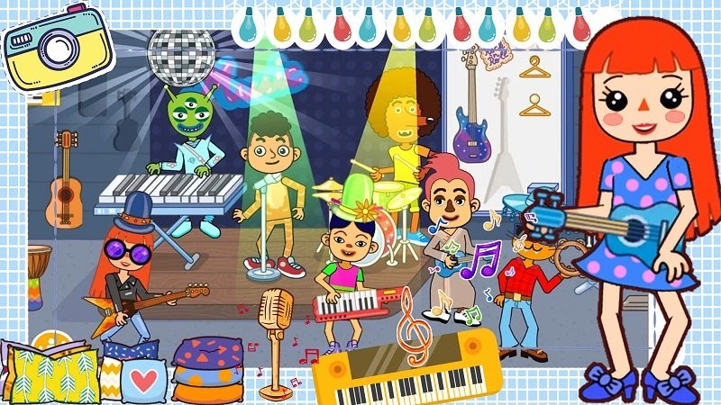 樱花我的小镇装扮游戏