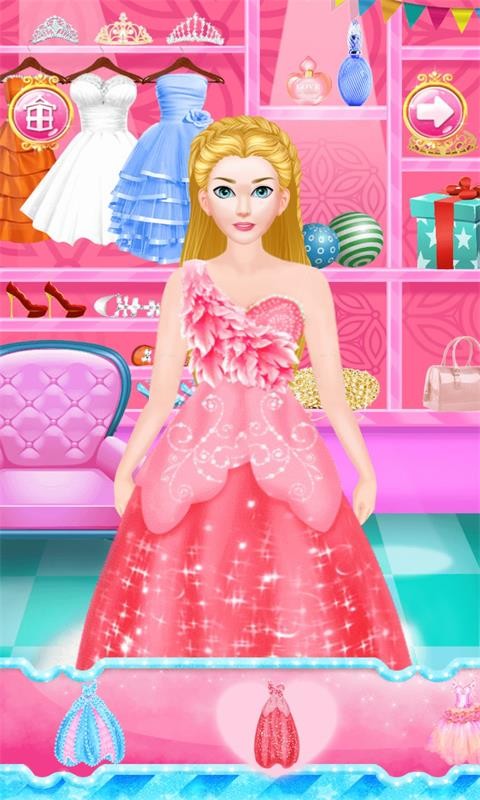 芭比化妆公主游戏