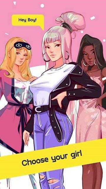 你的好莱坞名流女孩游戏(lovesim)