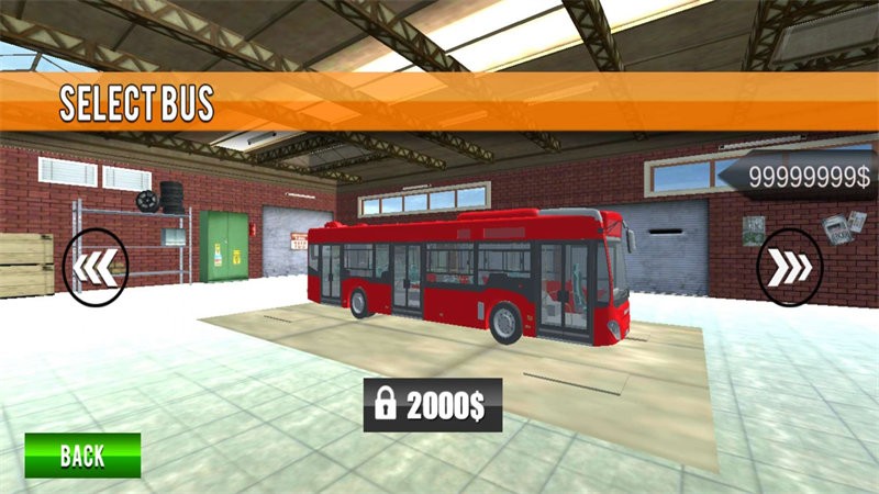 豪华旅游城市公交车司机小游戏