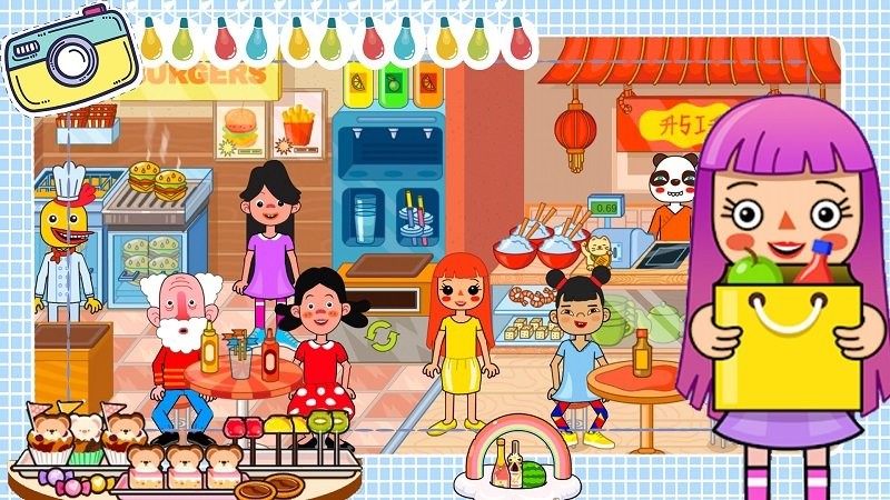 樱花我的小镇装扮游戏