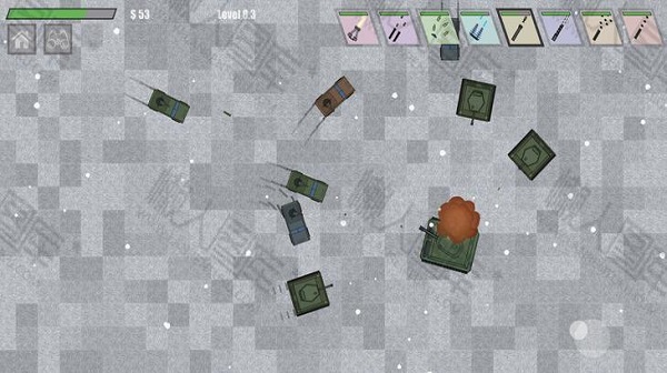 坦克和岩石游戏