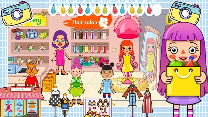 樱花我的小镇装扮游戏