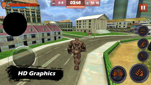 石头人粉碎城市手机版