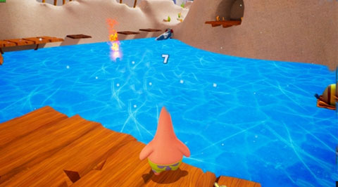 海绵宝宝比奇堡的冒险酷乐湖怎么拿袜子 海绵宝宝比奇堡的冒险酷乐湖拿袜子攻略