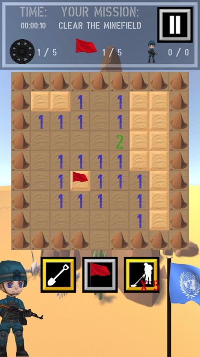 扫雷战队游戏