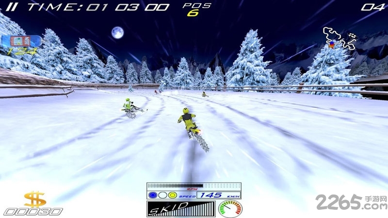 极限滑雪摩托破解版 极限滑雪摩托无限金币版下载