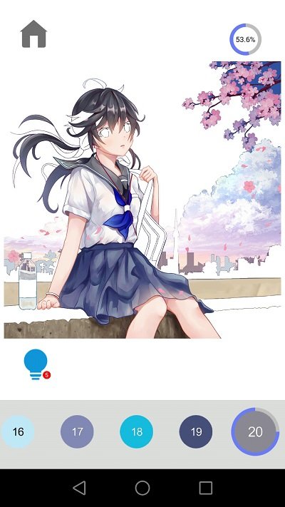 二次元数字涂色游戏 二次元数字涂色最新版下载